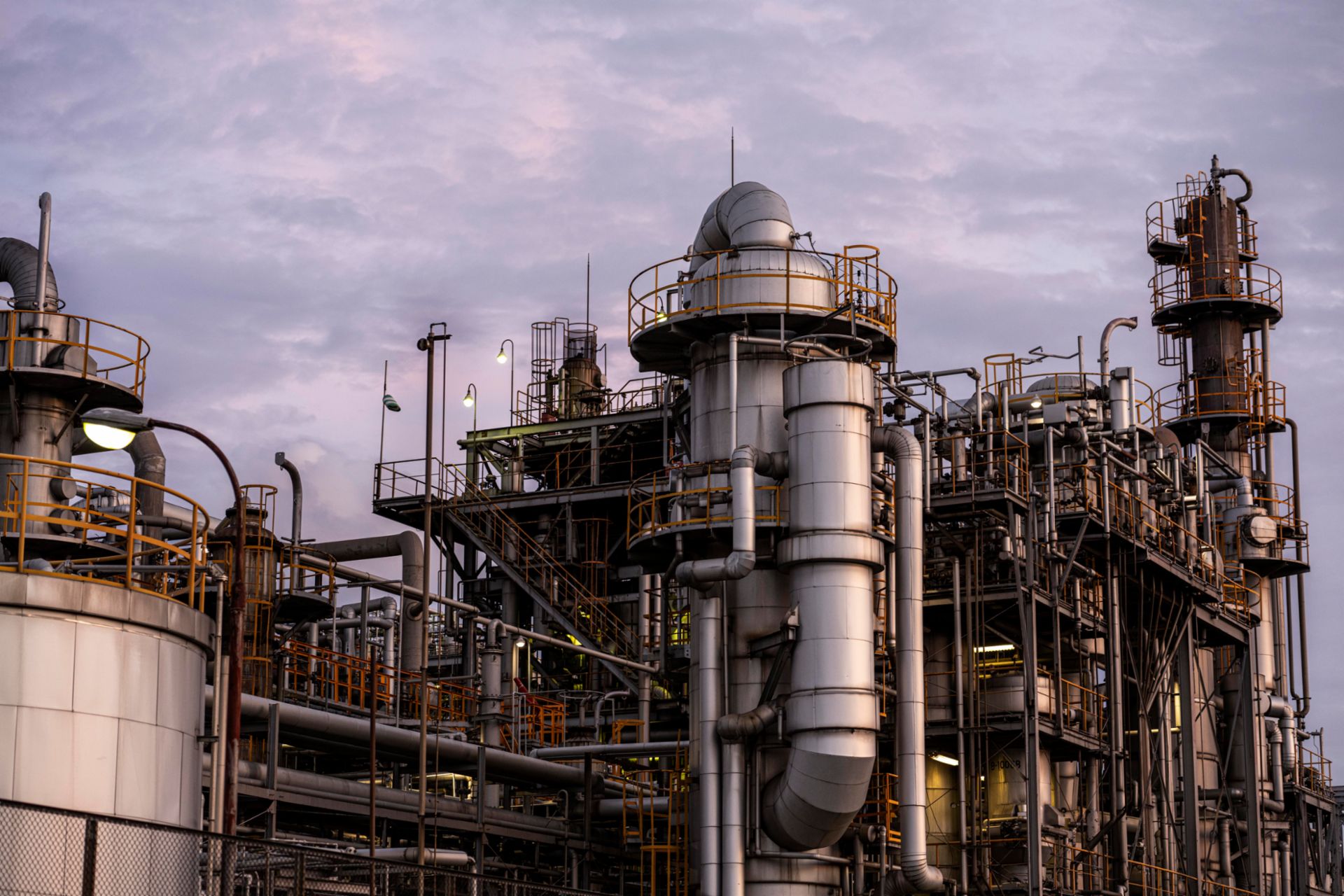 Oil refinery