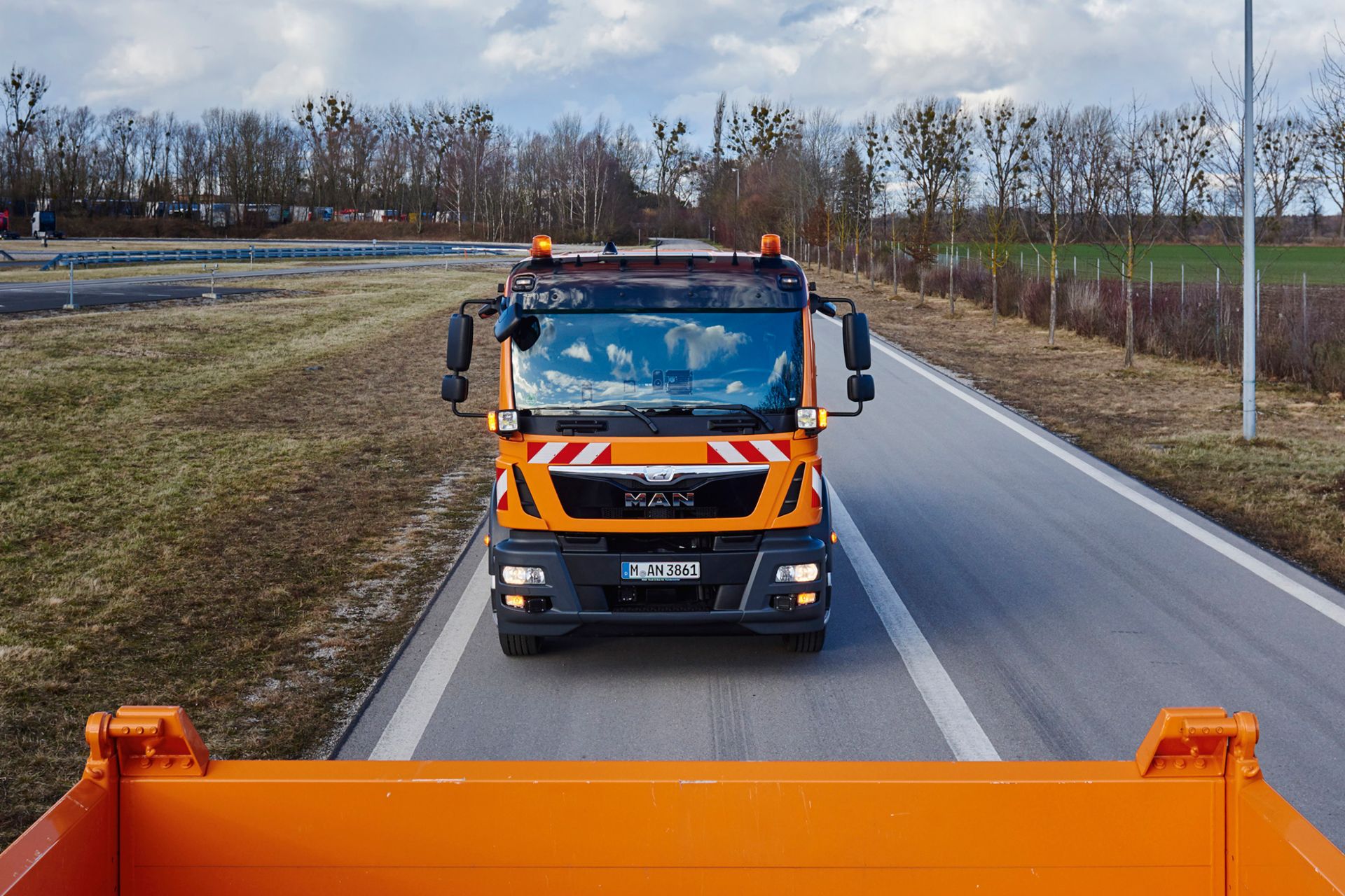Autonomes Fahren „aFAS“-Forschungsprojekt von MAN.