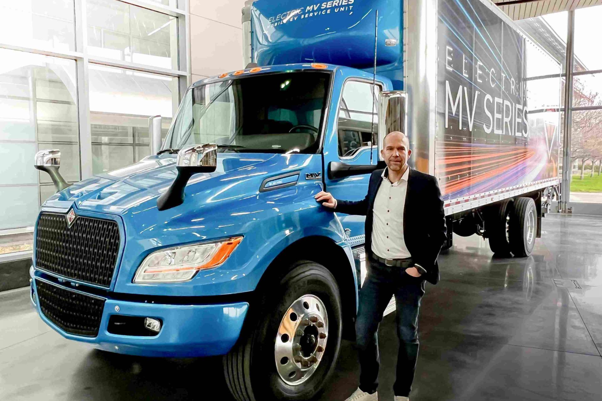 Stefan Sahlmann, Vice President EV Solutions & Activation bei Navistar