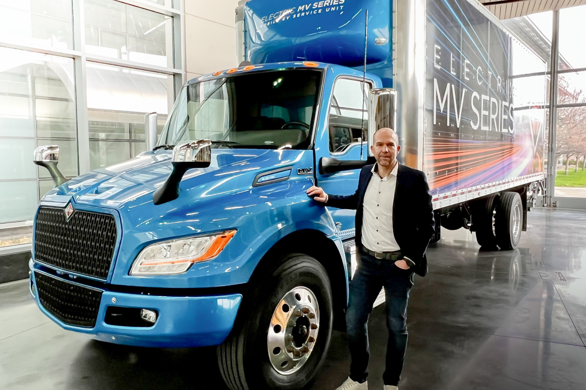 Stefan Sahlmann, Vice President EV Solutions & Activation at Navistar