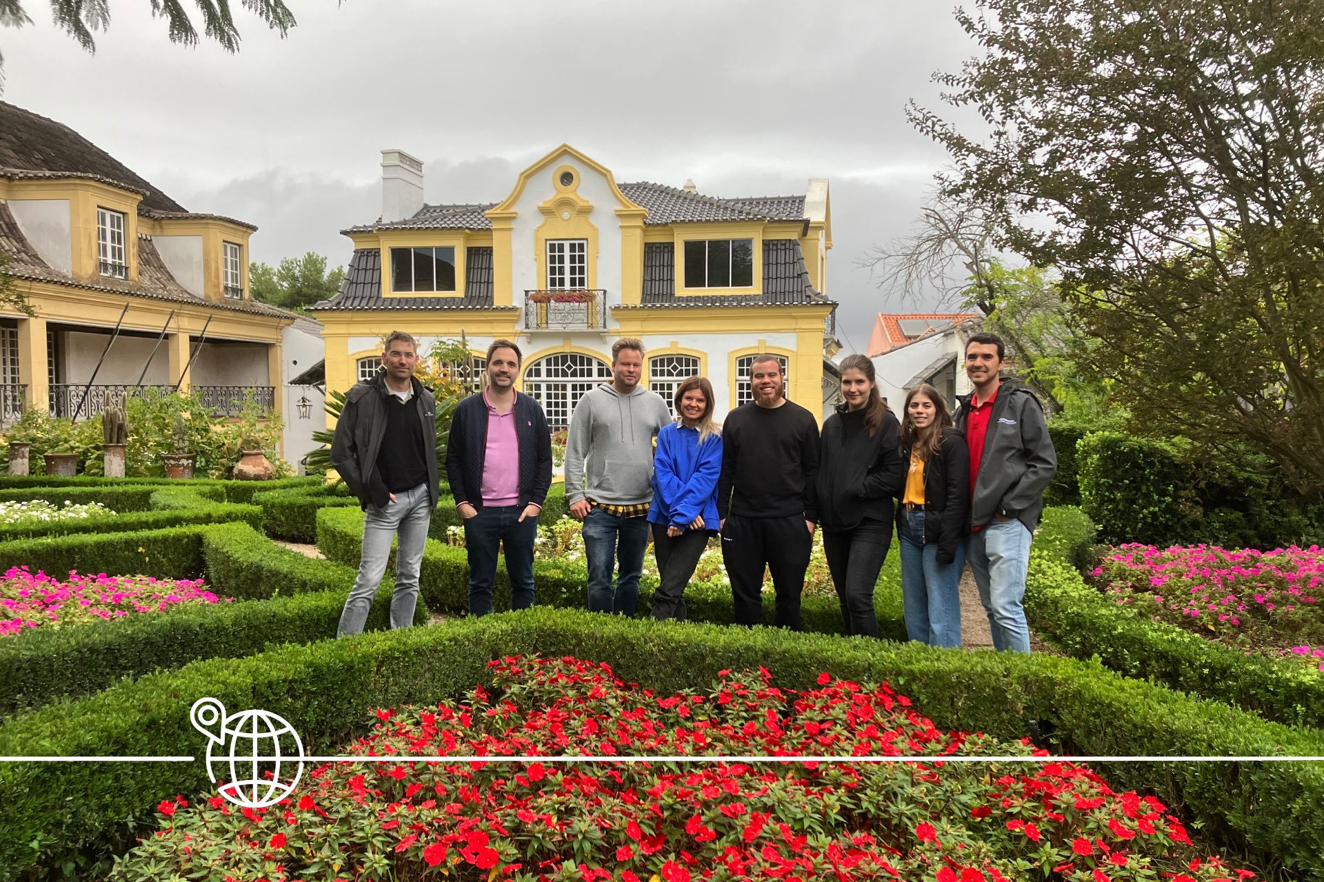 Entspannter Ausflug: Mit einem meiner Teams besuche ich ein Weingut in der Nähe von Lissabon. Die Kolleginnen und Kollegen zeigen mir, dem Expat, voller Stolz die Vielfalt und die Schönheit ihres Landes.